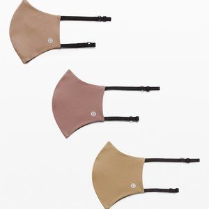 Lululemon Double Strap Face Mask, 3-pack